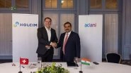 Business News | Ambuja Cements, ACC Shares Surge on $10.5 Billion Adani-Holcim Deal