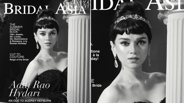 Aditi Rao Hydari Turns Into Fashion Icon Audrey Hepburn for a Mag Cover and It’s Supremely Elegant  (View Pic)