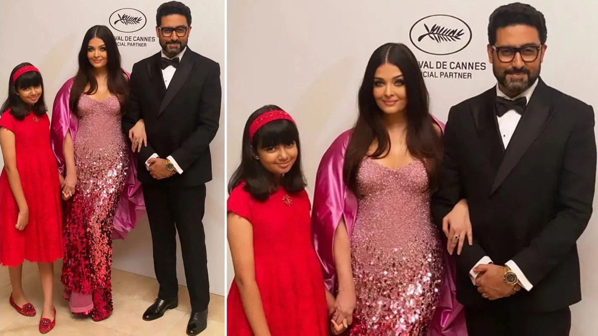Aishwarya Rai Bachchan in all-black outfit leaves for Cannes with Abhishek  and Aaradhya - India Today