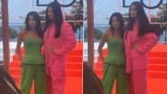 Cannes 2022: Aishwarya Rai Bachchan Is Painting the Town Pink in Her First Look from the Gala Event (View Pics)