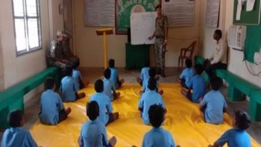 India News | ITBP Personnel Coach Students in Remote Chhattisgarh Schools