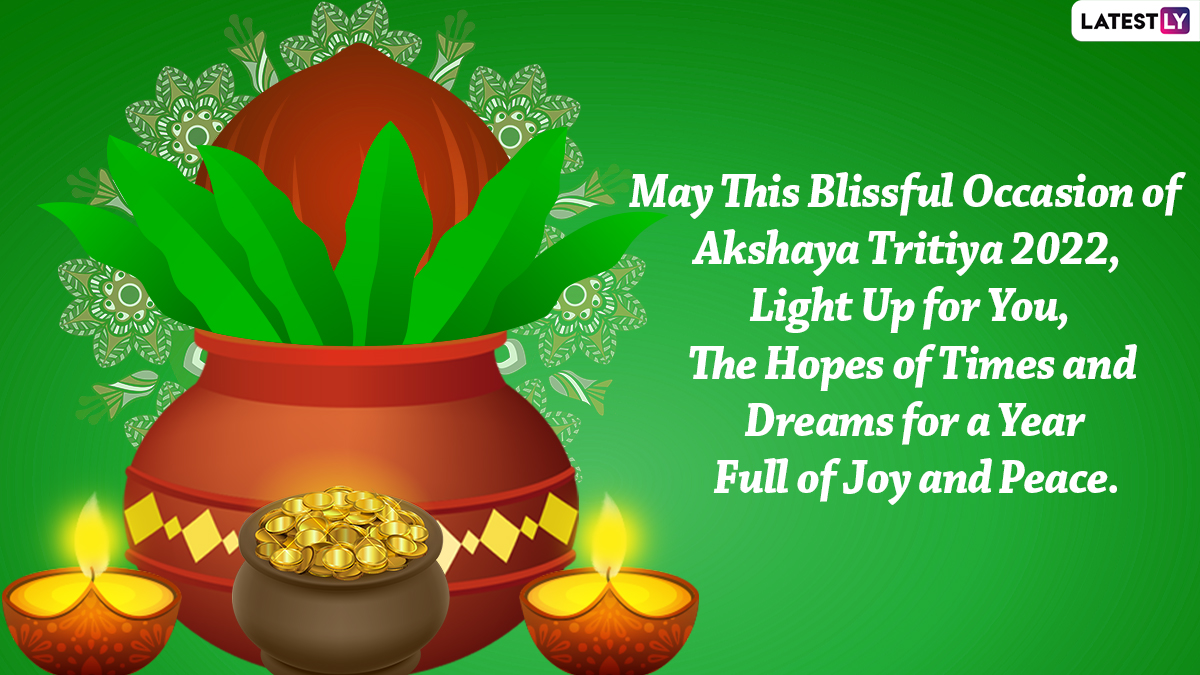 Akshaya Tritiya 2022 Wishes & GIF Greetings: Share WhatsApp Photos, SMS ...