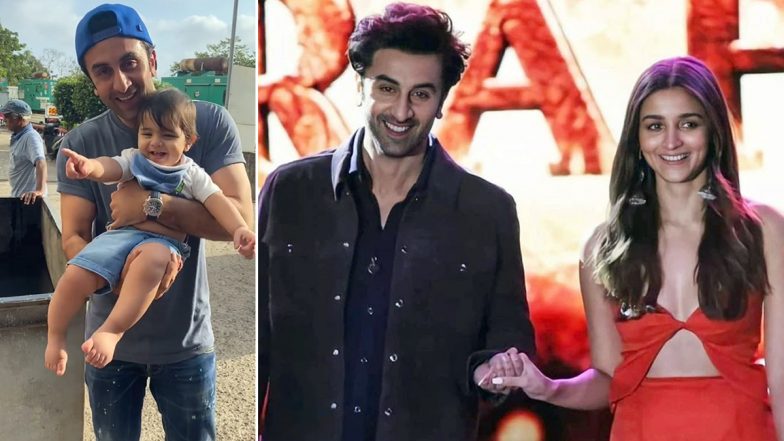 Alia Bhatt Is Totally Vibing Over Hubby Ranbir Kapoor’s Viral Video Playing With a Baby (View Pic)