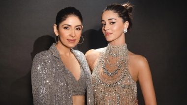 Ananya Panday and Her Mum Bhavana Dazzle in Blingy Outfits in New Glam Picture on Instagram!