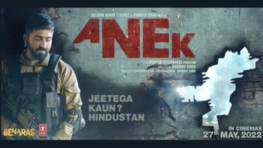 Anek: Trailer of Ayushmann Khurrana’s Action Thriller to Release On May 5 (Watch Video)