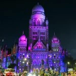 Mumbai: BMC Headquarters Illuminate in Purple and Blue To Create Awareness for Huntington’s Disease