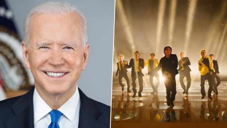 US President Joe Biden ‘Sings’ BTS’ Hit Song Butter on The Tonight Show; Watch Hilarious ‘Edited’ Video Played by Jimmy Fallon