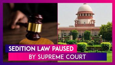 Sedition Law Paused By Supreme Court: Here Is What The Apex Judicial Body Said