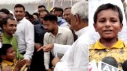 Bihar Boy Sonu, Who Met CM Nitish Kumar, Is Going Viral on The Internet With His IAS Dreams And Plans When He Gets There; Watch Videos