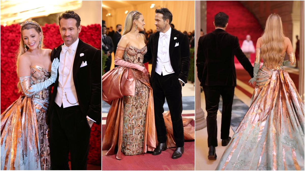 Watch: Blake Lively at Met Gala makes gown quick change