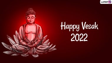 Buddha Purnima 2022 Images & Vesak Day HD Wallpapers for Free Download Online: Wish Happy Buddha Jayanti With WhatsApp Messages, Quotes and GIF Greetings