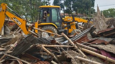 Assam Custodial Death: Nagaon Administration Demolishes 5 Houses After Police Station Set on Fire