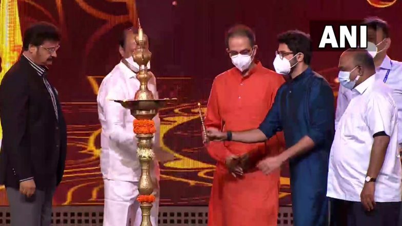 Maharashtra Day 2022: CM Uddhav Thackeray, Deputy Ajit Pawar, Minister Aaditya Thackeray Attend Maha Utsav