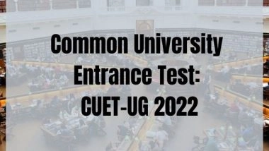 India News | Application Deadline for CUET 2022 Extended Till May 22