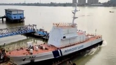 India News | Indian Coast Guard Launches Fast Patrol Vessel Kamla Devi