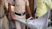 India News | Police Seize Loudspeakers from MNS Office in Mumbai, Detains Workers
