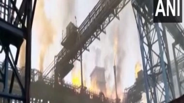 India News | Massive Fire at Tata Steel Factory in Jamshedpur