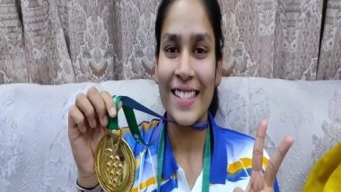 Sports News | Bathinda Girl Shreya Singla Makes Country Proud, Wins Gold in Badminton at 24th Deaflympics in Brazil