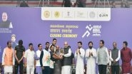 Sports News | KIUG: Hosts Jain University Crowned Champions, Amit Shah Lauds Efforts of Athletes