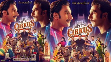 Cirkus First Poster Out! Ranveer Singh-Rohit Shetty's Comedy Film to Release in Theatres on Christmas 2022