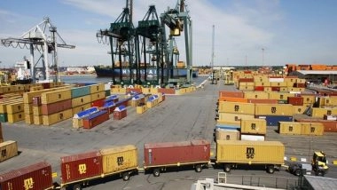 World News | Thousands of Containers, Vehicles Destined for Russia Blocked in Belgian Ports