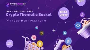 Business News | AI in Crypto Platform, CryptoSmartlife Set to Simplify Crypto Investing in India with Thematic Coin Baskets