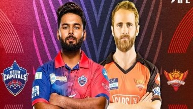 Sports News | IPL 2022: SRH Captain Kane Williamson Wins Toss, Opts to Field Against DC