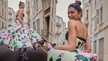 Cannes 2022: Happy Girl Deepika Padukone Drops Another Look in Floral Dress and Matching Boots