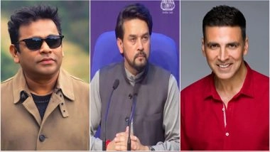 Entertainment News | AR Rahman, Akshay Kumar Among Celebs to Walk Cannes 2022 Red Carpet with Anurag Thakur