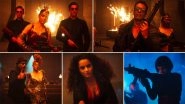 Dhaakad Song She&rsquo;s On Fire: Kangana Ranaut Will Hypnotise You With Her Sexy Avatars in This Badshah Crooned Number (Watch Video)