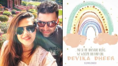 Kratika Sengar And Nikitin Dheer Blessed With Baby Girl, Couple Names Their Daughter Devika Dheer