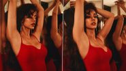 Disha Patani’s Sensual Poses Are LIT as She Sizzles in a Body-Hugging Red Hot Dress (View Pics)
