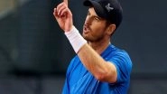 Sports News | Madrid Open: Andy Murray Withdraws from Novak Djokovic Clash Due to Illness