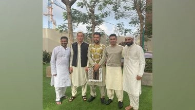 Sports News | Gujarat Titans Players Celebrate Eid-ul-Fitr