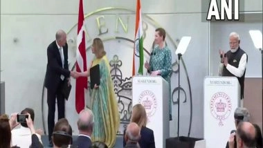 World News | India, Denmark Ink Nine Agreements During PM Modi's Visit