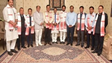 India News | Union Ministers, CMs of North East Region Attend Dinner Hosted by Assam CM
