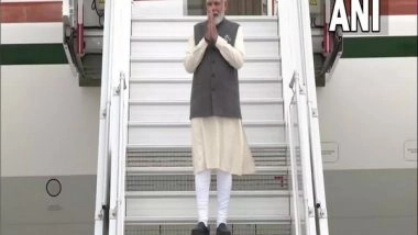 World News | PM Modi Arrives in Paris on Final Leg of His Three-nation Visit, to Meet French President Macron