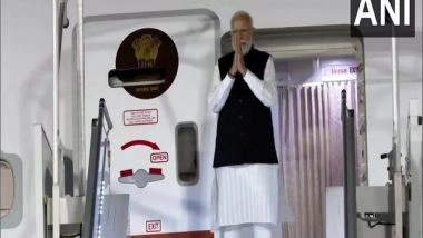 World News | PM Modi Emplanes for India After Concluding 3-day Europe Visit