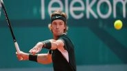 Sports News | French Open: Russia's Andrey Rublev Progresses to QF After Sinner Walkover Due to Injury