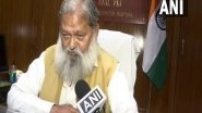 India News | Terror Suspects with Explosives Provided from Pakistan Nabbed in Karnal: Anil Vij