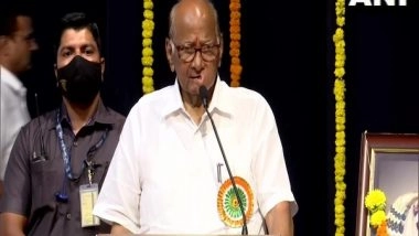 India News | People's Attention Being Diverted from Basic Issues, Says Sharad Pawar Amid Loudspeaker Row