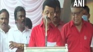 Tamil Nadu CM MK Stalin Says &lsquo;DMK Govt Stands for Upliftment of Workforce&rsquo;