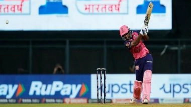 Sports News | IPL 2022: Knocks by Samson, Hetmyer Guide RR to 152/5 Against KKR After Initial Setbacks
