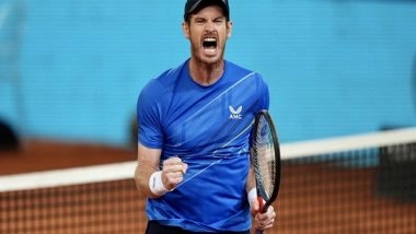 Sports News | Madrid Open 2022: Andy Murray Defeats Dominic Thiem to Enter R2, Sinner Survives Paul Scare