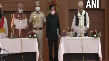 India News | 11 Tripura MLAs in Manik Saha Cabinet Takes Oath