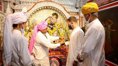 Congress Leader Rahul Gandhi Visits Rajasthan’s Beneshwar Dham After 3-Day Chintan Shivir
