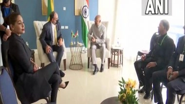 World News | President Kovind Meets Jamaican Leader of Opposition Mark Golding