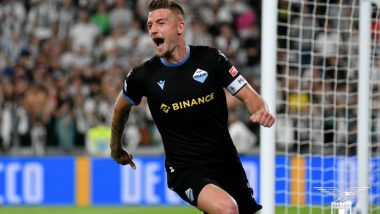 Juventus 2-2 Lazio, Serie A 2021-22: Stoppage-Time Goal from Sergej Milinkovic-Savic Helps Lazio Earn Dramatic 2-2 Draw (Watch Goal Video Highlights)