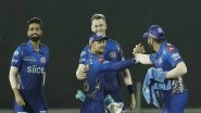 Sports News | IPL 2022: MI Defeat GT in Thriller by Five Runs as Rohit, Ishan Shine with Bat, Ashwin with Ball