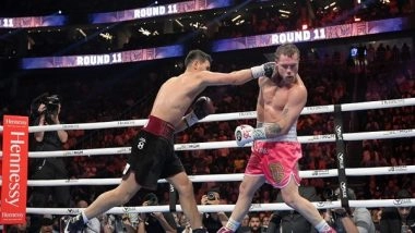 Sports News | Unbeaten Dmitry Bivol Upsets Saul 'Canelo' Alvarez to Retain WBA Light Heavyweight Title